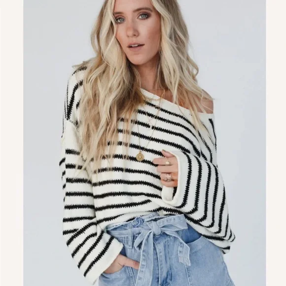 3BN Striped Sweater - Picture 1 of 10